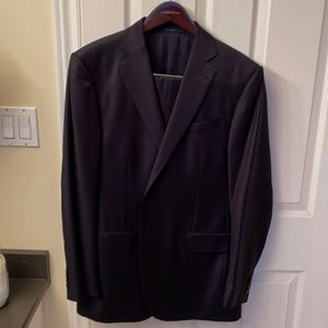 Ermenegildo Zegna Trofeo Suit, Navy Blue, Size 7-54-R